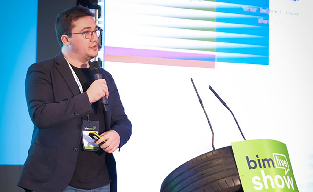 Radu Gidei speaks at BIM Show Live 2019