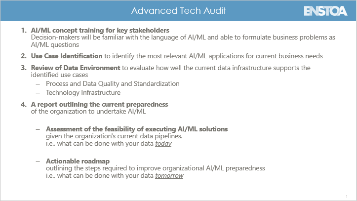 Advanced Tech Audit